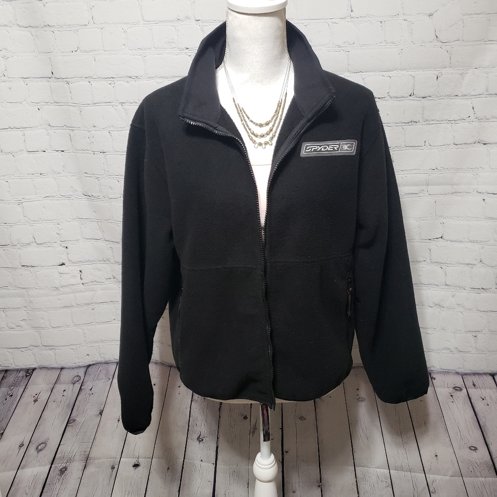 Spyder Women's Sz 8 Full Zip Fleece Jacket - Picture 13 of 15